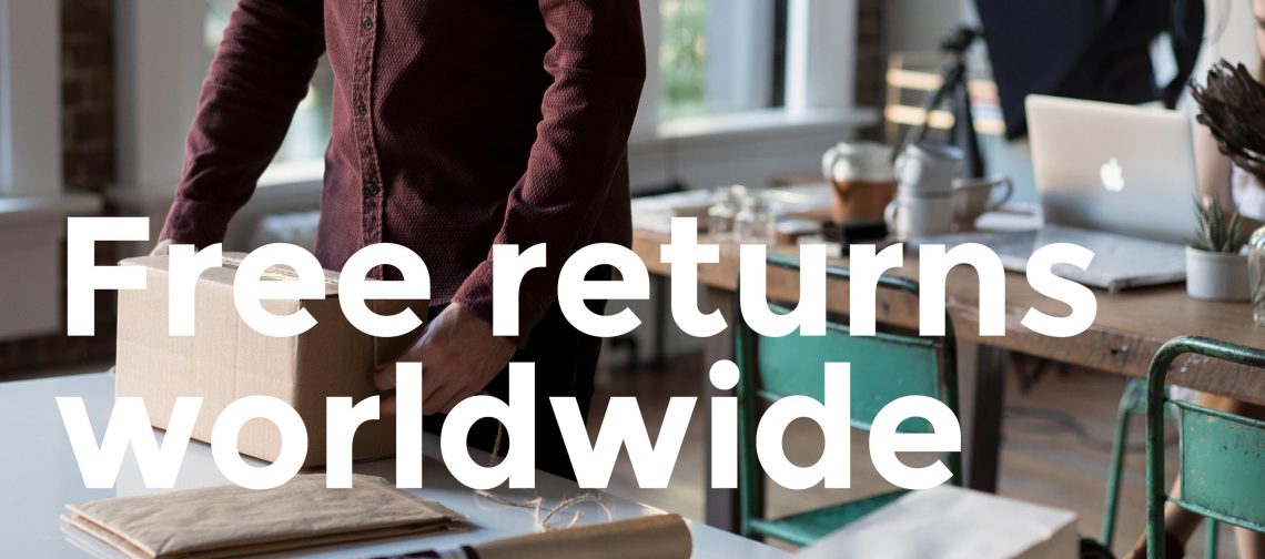 Free returns worldwide